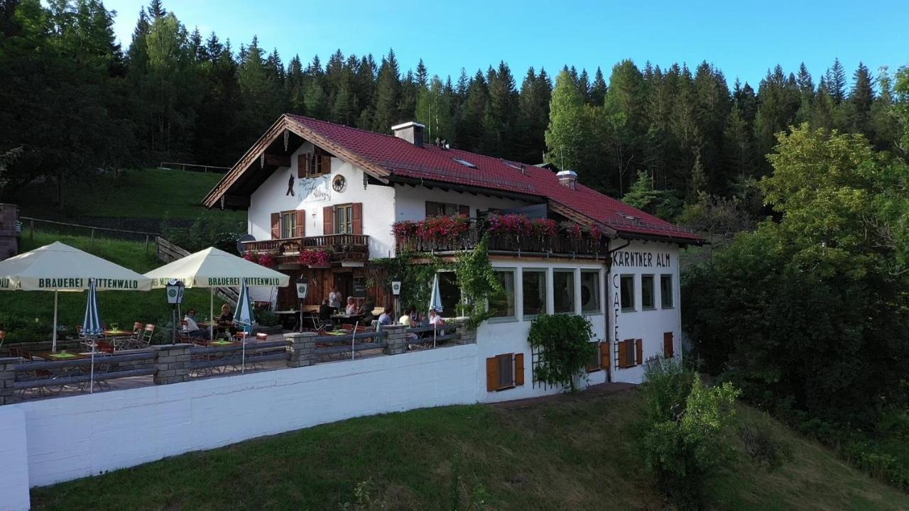 Berggasthof Karntner Alm Hotel Mittenwald Luaran gambar