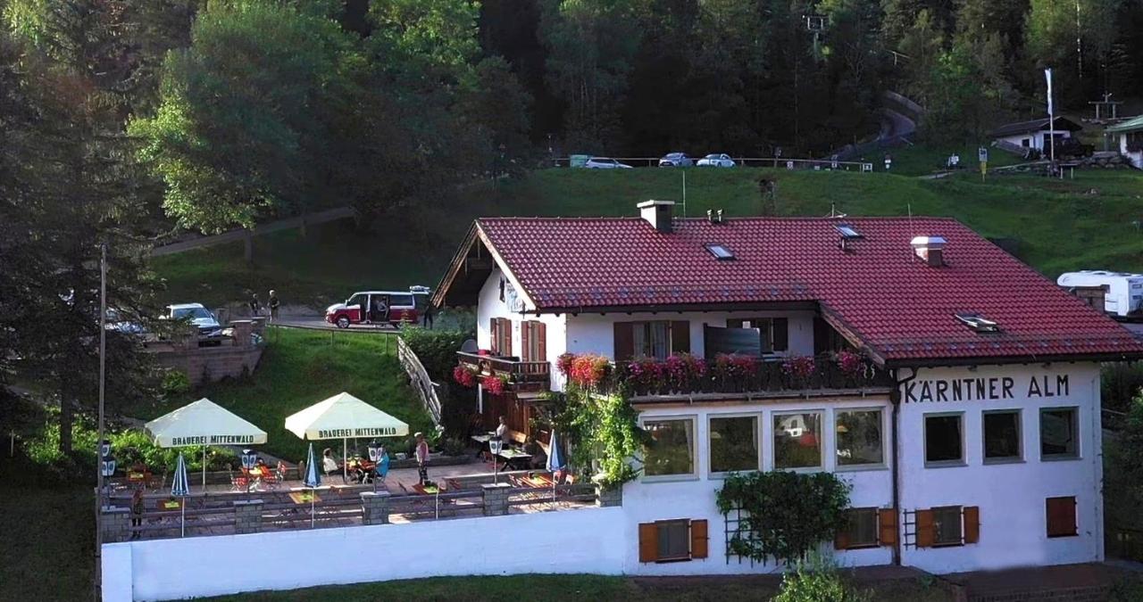 Berggasthof Karntner Alm Hotel Mittenwald Luaran gambar
