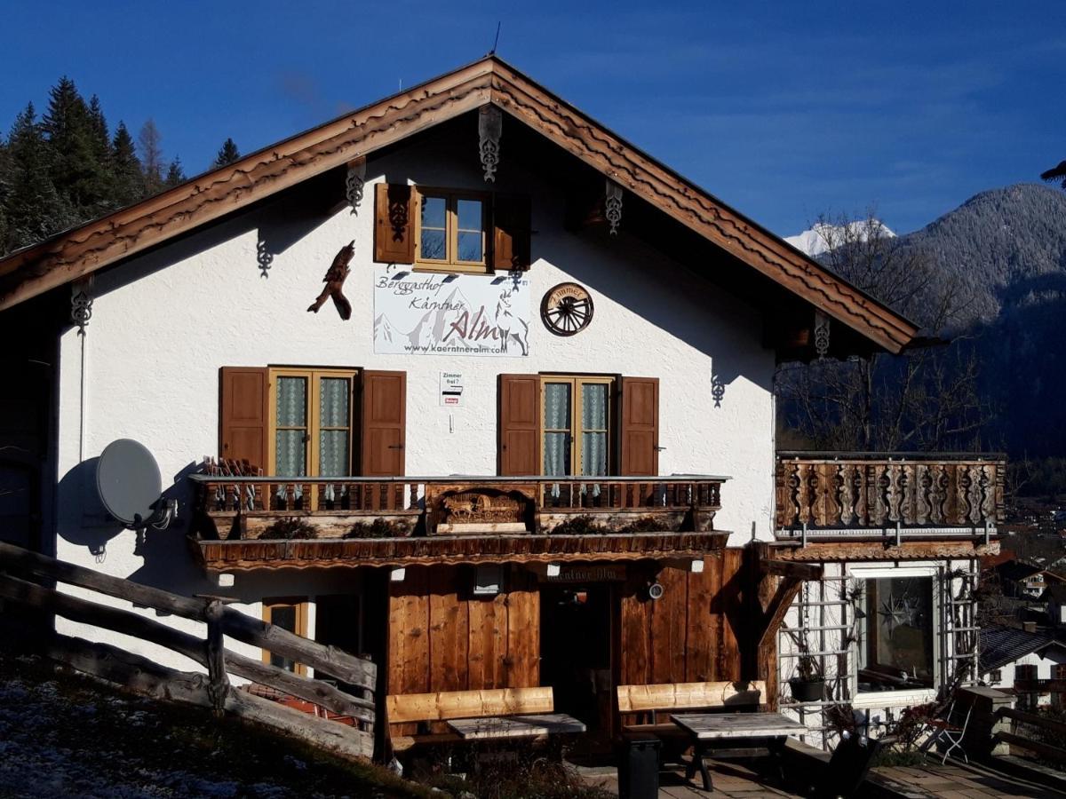 Berggasthof Karntner Alm Hotel Mittenwald Luaran gambar
